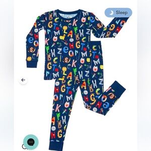 Little Sleepies Alphabet Friends pajamas